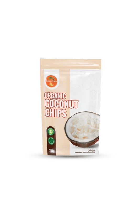 Organic Coconut Chips - 100g - Image 3